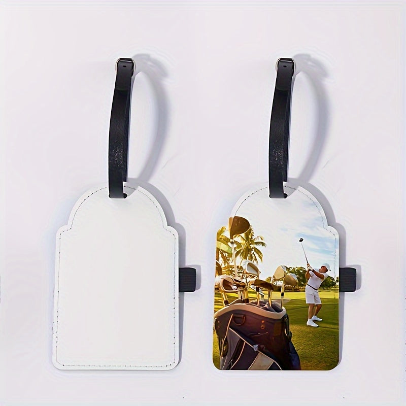 2 Pcs Heat Transfer Blank PU Golf Spike Sleeves with Spikes
