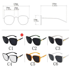 Small Rectangle Travel Sunscreen Glasses Vintage Oculos Lunette De Soleil