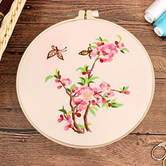 Birds Pattern Embroidery Starter Kit for Beginners