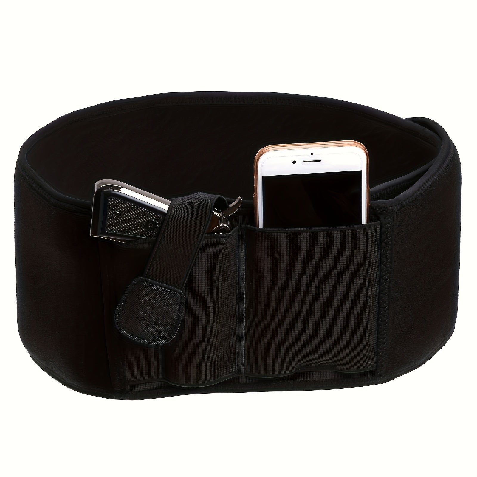 Concealed Carry Belly Band Holster - Elastic & Breathable Unisex Waist Band
