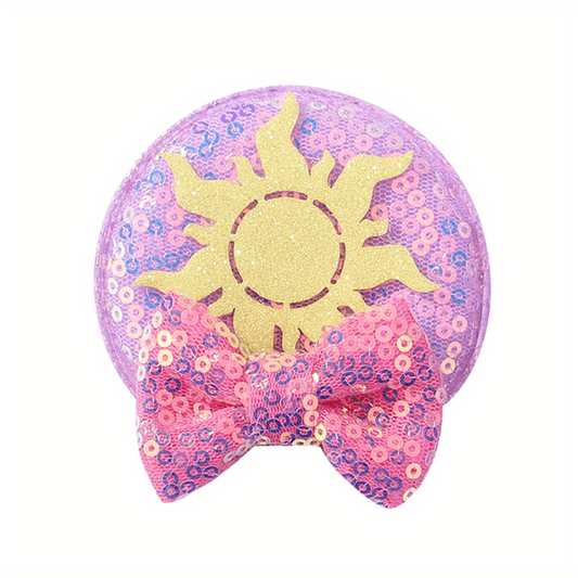 Sequin Mouse Ear Hair Clip for Toddler and Child