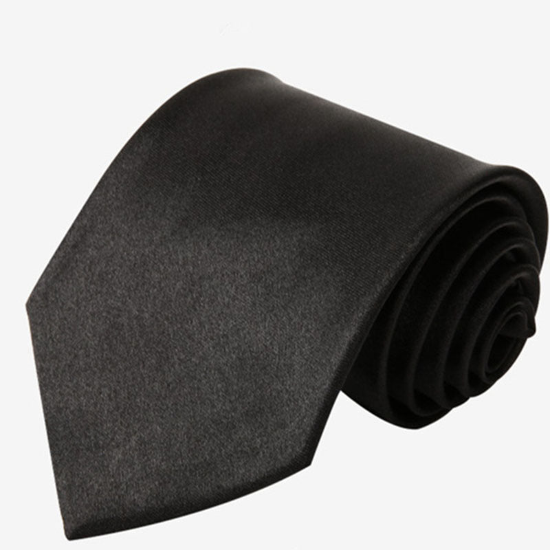 3 15'' Solid Necktie For Men Group Necktie Ribbon Necktie Solid Neck Tie For Men