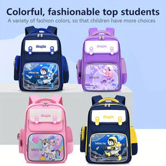 Kids Spine Protection Backpack Boys Girls Cartoon Elementary School Student Grad