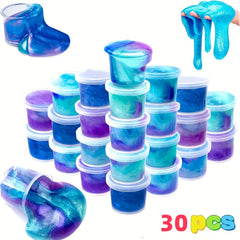 Mermaid & Galaxy Slime Kit Party Favors Bulk