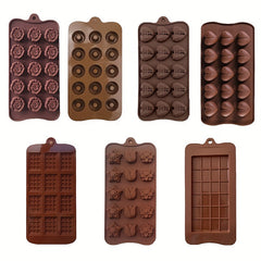 3D Silicone Chocolate Mold for DIY Cake Decorating