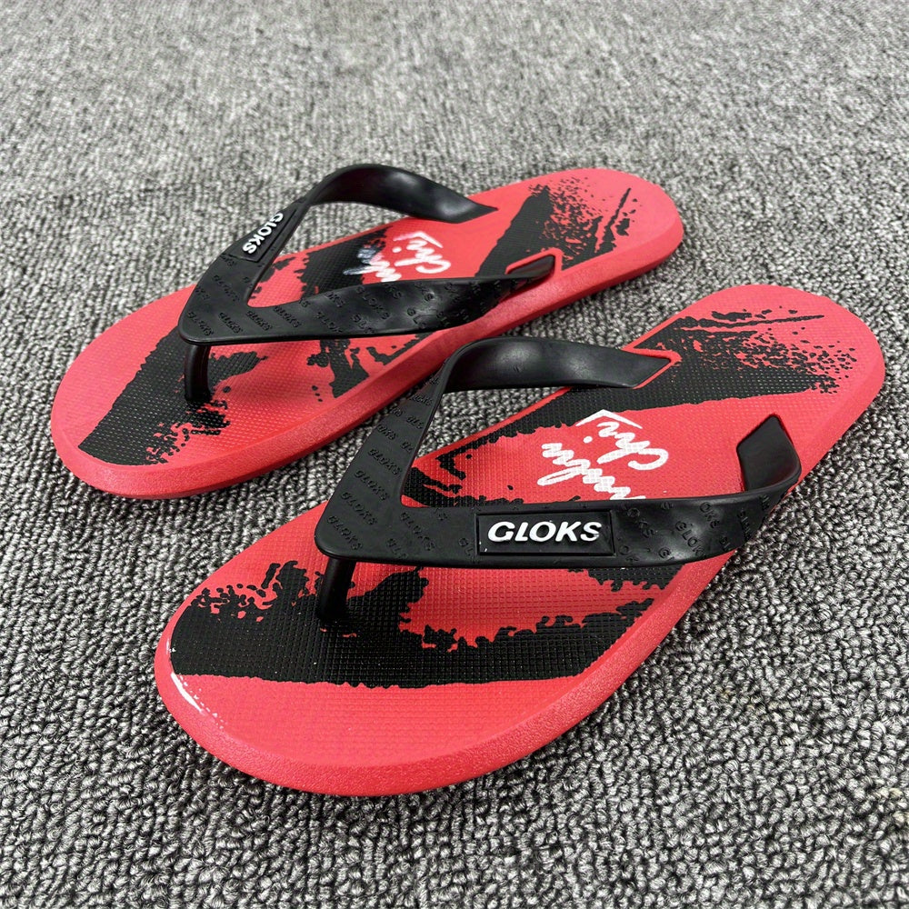 Men's Non-Slip Flip Flops Casual Slippers - Assorted Colors