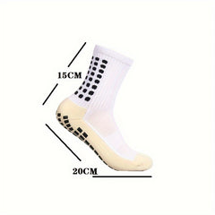 Teenager's Mid Crew Sport Socks Non Slip Shock Absorption