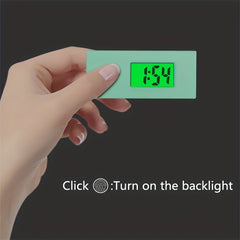Luminous ABS Digital Electronic Clock Mini Portable Student Exam Silent Clock