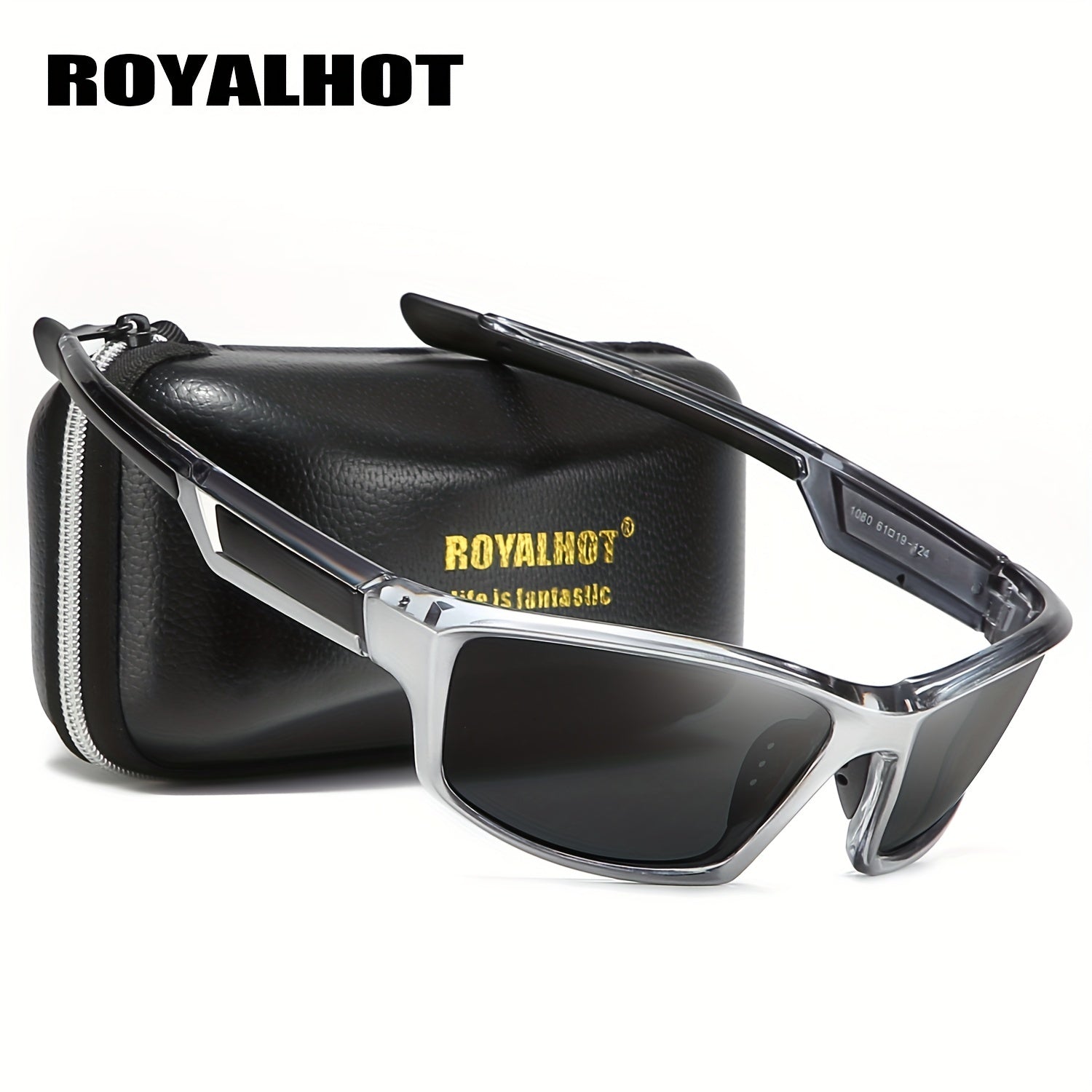 RoyalHot Men Polarized Sports Sunglasses for Traveling Outdoor Activities