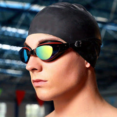 1pc Unisex Swimming Goggles Assorted Colors UV Protection