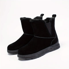 Thick Cozy Snow Boots Fur Lined Winter Shoes