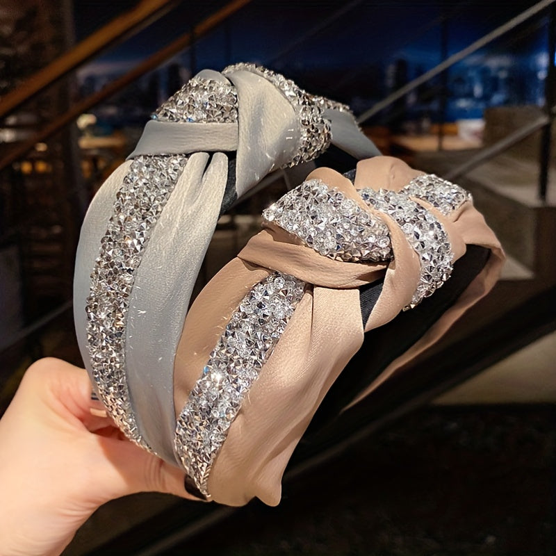 Wide Brim Knotted Headband Vintage Hair Accessories