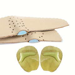 Breathable High Heel Ball of Foot Cushions - Sheepskin Non-slip Stickers