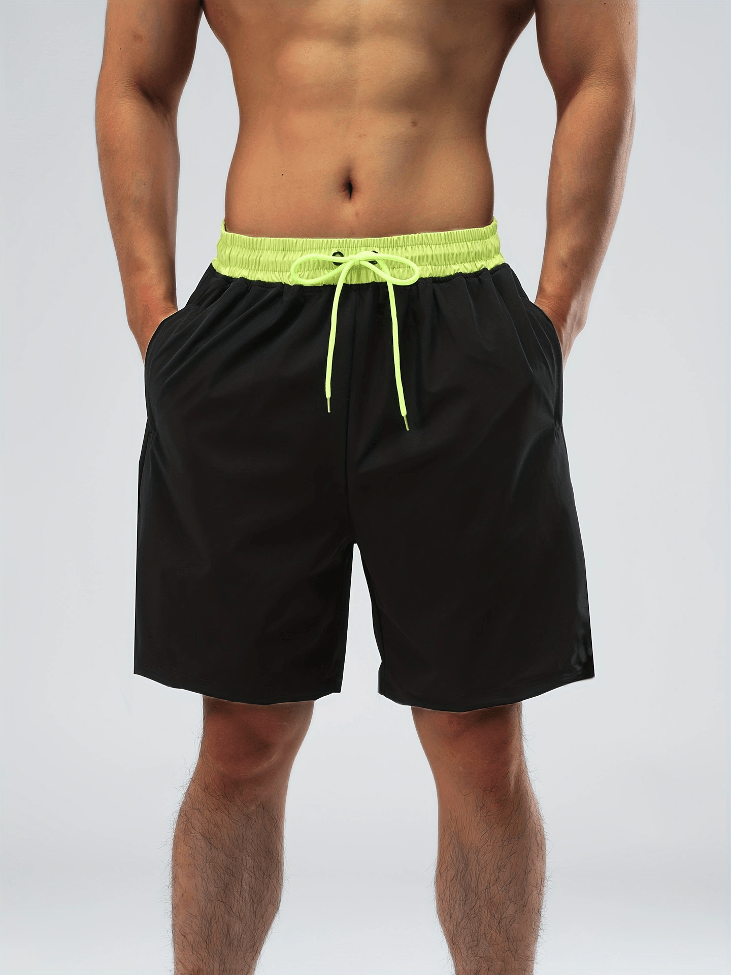 Men's Quick Dry Swim Trunks Beach Shorts With Pockets