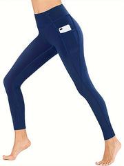 Sports Leggings Wide Waistband High Stretch Yoga Pants