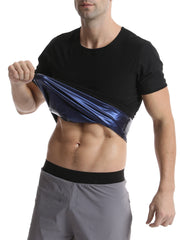 Men's Quick Drying Compression T-Shirt for Fitness Activities