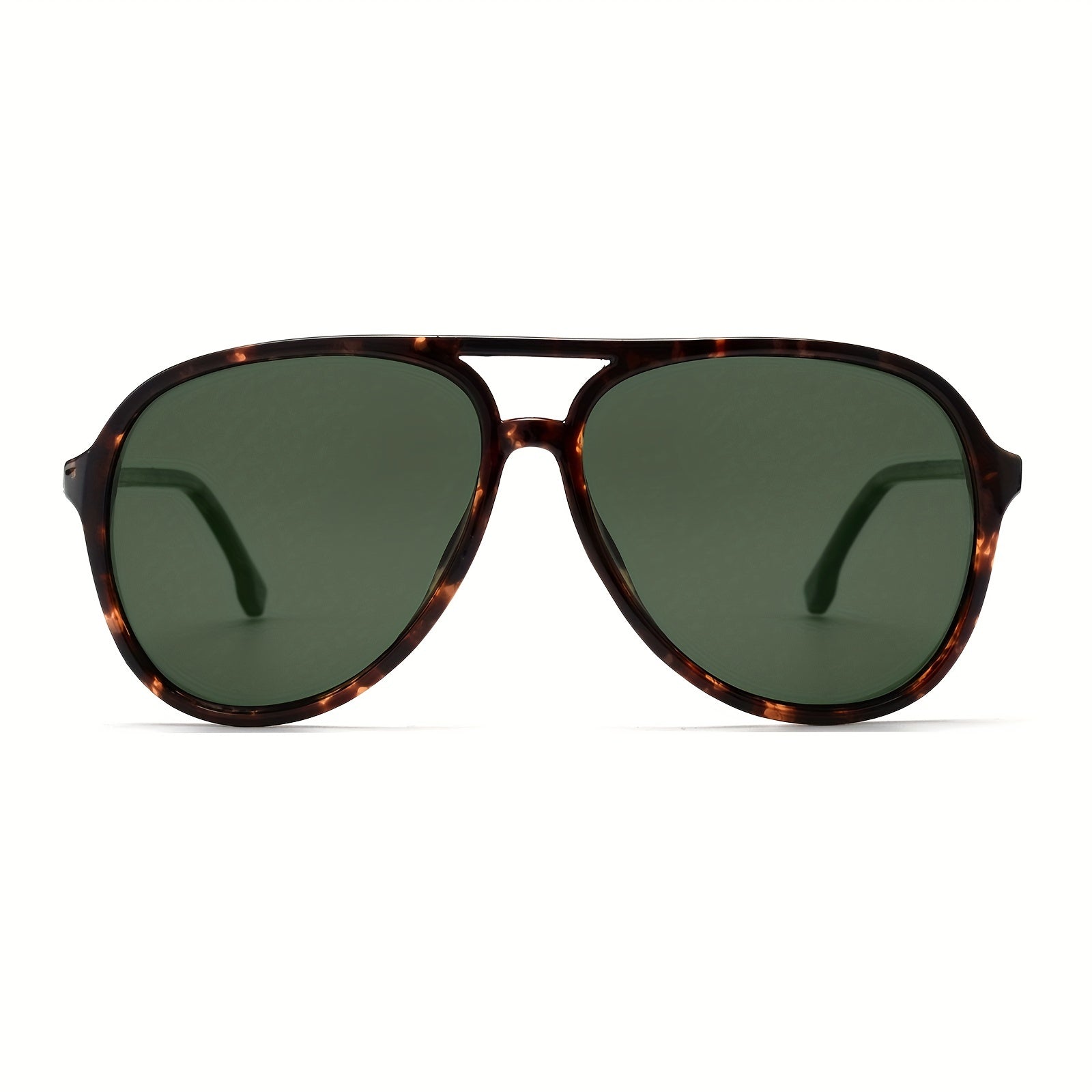 VIVIENFANG Oversized Tortoise Polarized Aviator Sunglasses UV Protection