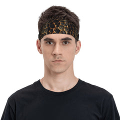 Unisex Sports Headband Sweat Wicking Breathable Polyester