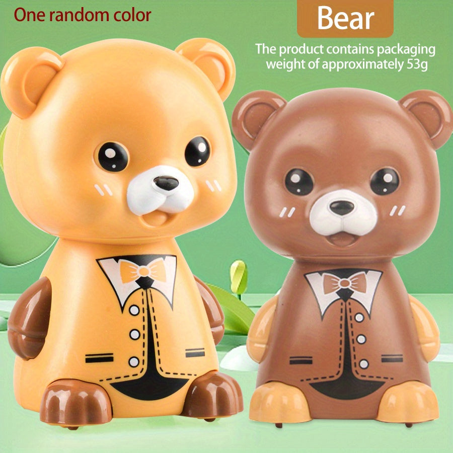 Animal Press Sliding Toy Car Baby Puzzle Car Toy Gift