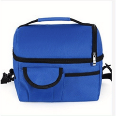 Double Layer Insulated Lunch Bag Aluminum Foil Leakproof Waterproof