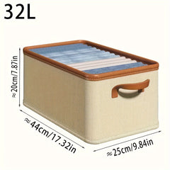 Waterproof Clothing Storage Box with Pu Edged - Multiple Sizes
