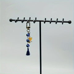 Little Bee Keychain Bag Purse Tassel Pendant