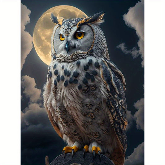 Frameless Owl Diamond Painting for Living Room Bedroom Decoration