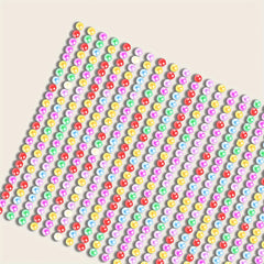 750 Pcs Extra Small Under Eye Makeup Rhinestone Stickers