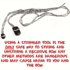 Archery Bowstring Recurve Bow Stringer Longbow Install Rope