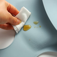 1pc 30cm Silicone Bib Anti-fouling Foldable Soft Baby Feeding Bib