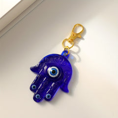 3pcs Evil Eye Keychain Key Ring For Family Car Earphone Case Accessories
