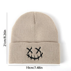 Men's Stretchy Warm Knit Hat for Cycling Skiing
