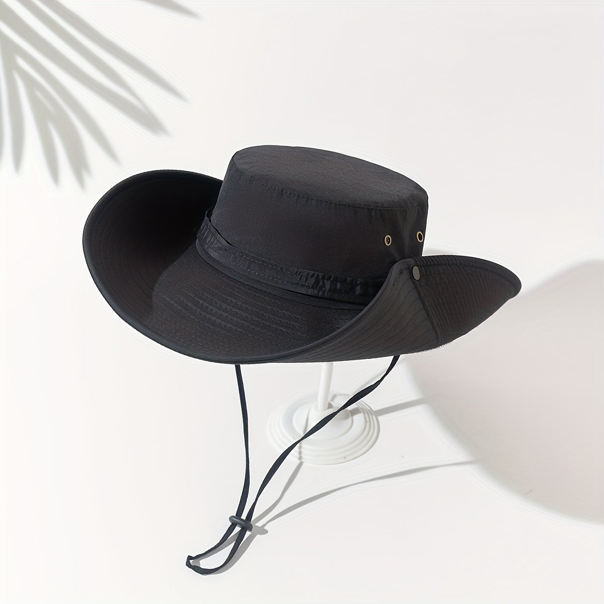Fashionable Pure Rope Big Brim Hat Outdoor Sun Protection Fisherman Hat