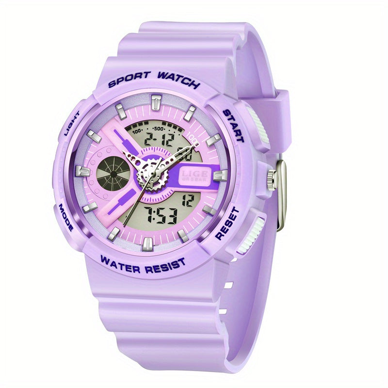 LIGE Kids & Teens Multifunctional Waterproof Watch