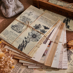 30 Sheets Vintage Inspiration DIY Notebook Paper