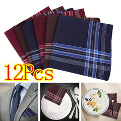 Mens Handkerchiefs Gents Hankies 100 Handkerchiefs Hanky