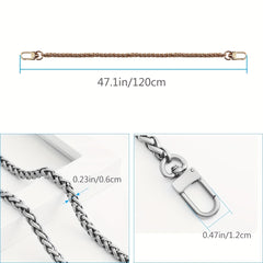 Metal Bag Strap Chain Lightweight for Purse Reusable Travel