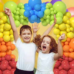 Rainbow Balloon Garland Kit - Colorful Balloons for Party, Birthday