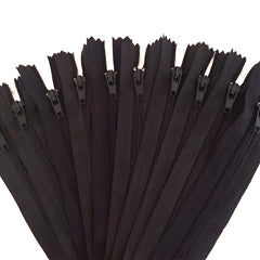 10pcs 3 Nylon Roll Zipper for Sewing Crafts, Skirts Pants, Backpacks, 4-24 Inch