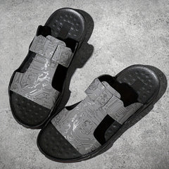 Men's Wear Resistant Beach Shoes Quick Drying Non Slip Slides