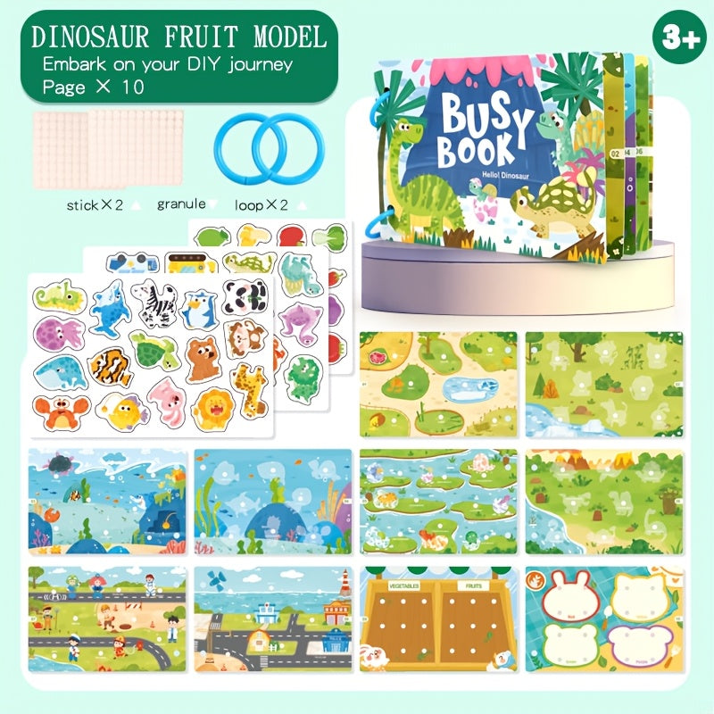 Reusable Sticker Flashcards for Quiet Activities