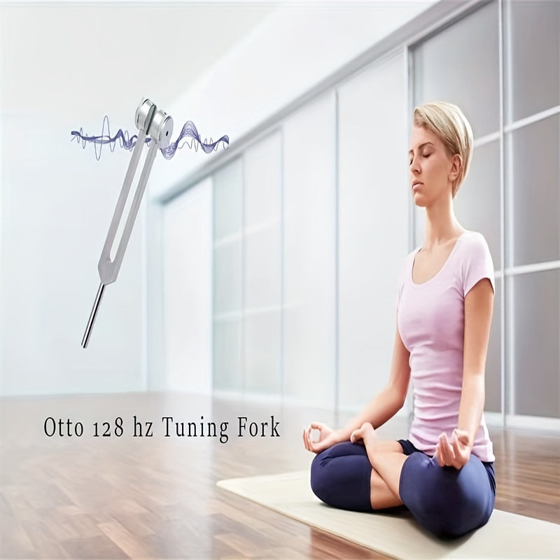 128hz Medical Neural Tuning Fork Ear Vibrator Large Tuning Fork Ringing Clip