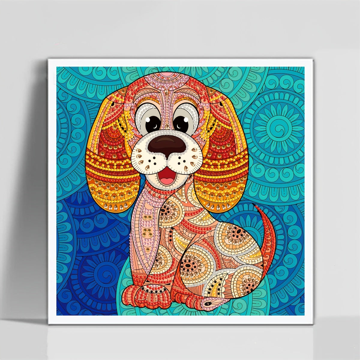 Dog Diamond Painting Kit for Beginners - DIY 5D Diamond Art