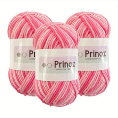 Colored Yarn Set for Crocheting & Knitting - 50g Acrylic Yarn