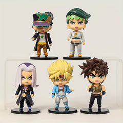 5pcs Anime Figure Model Toys Q Version Dolls Christmas Birthday Gift