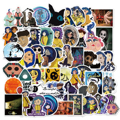 Cartoon Film Ghost Series Graffiti Notebook Skateboard Decor Sticker