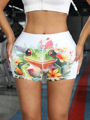 High Stretch Sporty Shorts Slim Fit Butt Lifting Workout Short