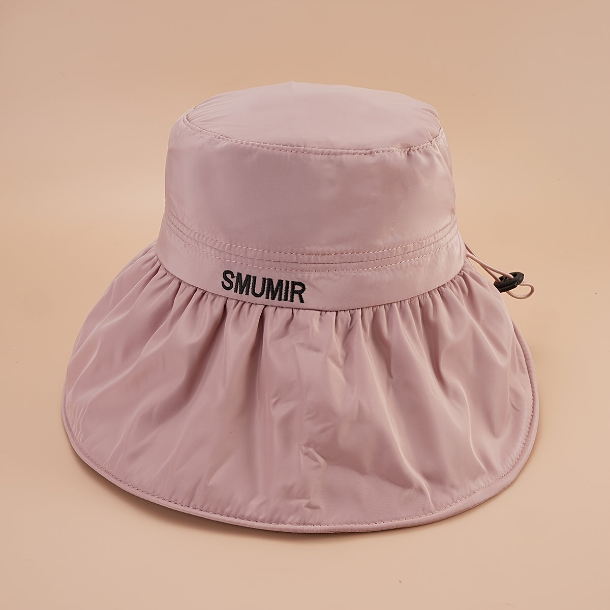 Ruffles Bucket Hat SMUMIR Embroidery Wide Brim Sun Hat