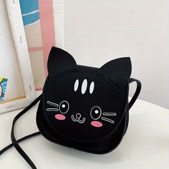 Girls Cat Crossbody Bag For Kids Children
