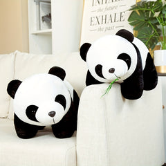 Adorable Panda Plush Toy Soft Stuffed Animal PP Material